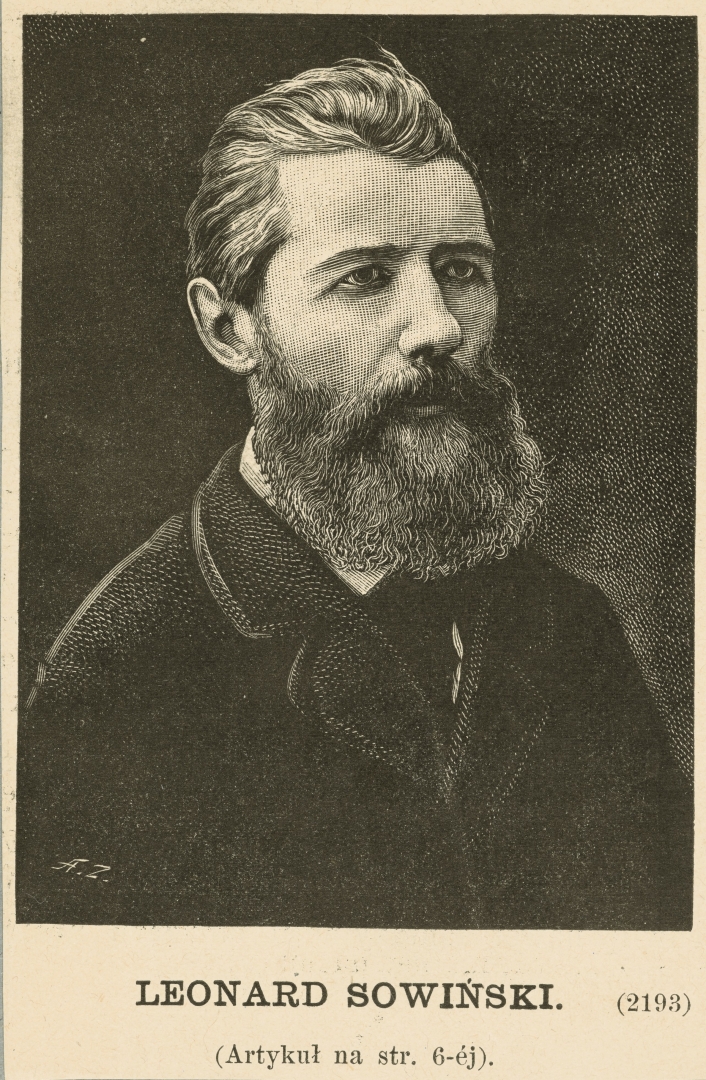 Leonard Sowiński poeta.